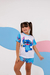 PIJAMA INFANTIL MANGA CURTA E SHORT STITCH SORVETE