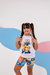 PIJAMA INFANTIL MANGA CURTA E SHORT MINIONS