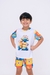 PIJAMA INFANTIL MANGA CURTA E SHORT MINIONS na internet