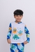 PIJAMA INFANTIL MANGA LONGA E CALÇA MONSTRINHO MAR - comprar online