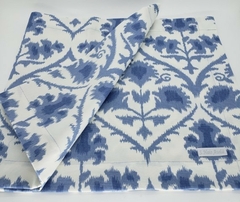 Mesa Posta Semi Impermeável Marrocos Azul - comprar online