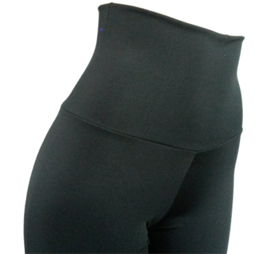 Kit 3 Calça Legging Neoprene Com Bolso Cos/ Cintura Alta