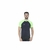 Camisa Bike ELITE SportsWear Masculina AERO/LUMINA/UV PRO M PRETO/VERDE FLÚOR