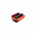 PEDAL INFANTIL BICOLOR 1/2 COM REFLETOR NYLON PRETO/VERMELHO HP