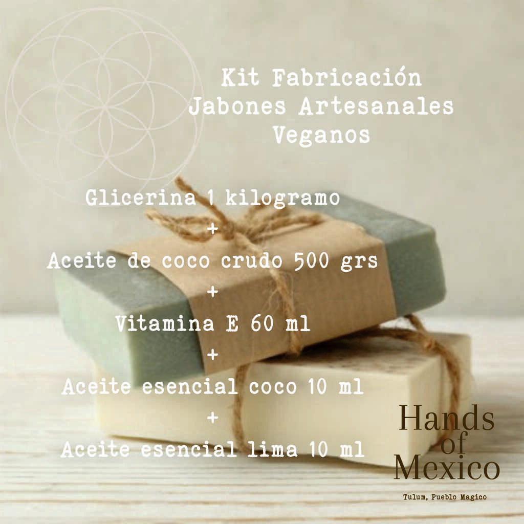 Vegan Handmade Soap Making Kit - Hands Of Mexico, Tulum