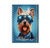 Caderno Bichinhos Yorkie Blue