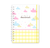 Planner Devocional Nuvens Amarelo