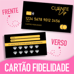 Cartão Fidelidade - Diamante