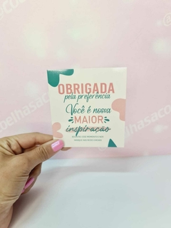 Cartão Postal - Você é nossa maior inspiração