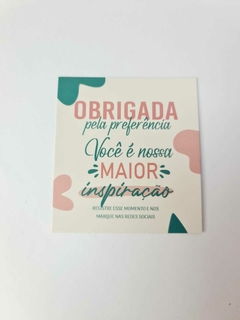 Cartão Postal - Você é nossa maior inspiração - comprar online