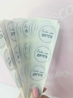 Etiqueta - Feito com Amor - comprar online