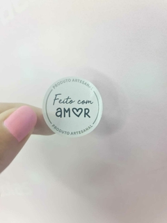 Etiqueta - Feito com Amor na internet