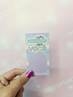 Cartão Um mimo para você - Colorido