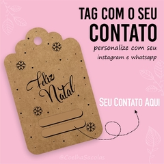 100 Tag Kraft Personalizada Natalina Mod01 - comprar online