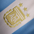 Camisa Seleção da Argentina I 24/25 - Torcedor Adidas Masculina - Azul e branca com detalhes em dourado - loja online