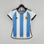 Camisa Argentina 2022 Modelo Feminino