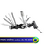 Kit Ferramentas Conjunto Canivete 10 Funções Preto - WG Sports - EMPÓRIO 085