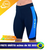 Bermuda de treino feminina XPower com detalhe azul, ideal para triathlon.