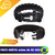 Pulseira paracord survival na cor preta, com fecho resistente, ideal para camping e atividades ao ar livre.