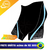 Conjunto de ciclismo feminino MTB Medusa com detalhes em azul e preto, ideal para pedaladas.