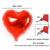 Surpresa Romântica Balão Urso + 6 Balões Coração para Comemoração - comprar online