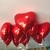 Kit Decoração 10 Balões de Coração e 1 Balão Love vermelhos Dia dos Namorados Casamento Festa de Aniversário na internet