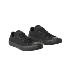 Chuck Taylor All Star Monochrome Canvas Preto - loja online