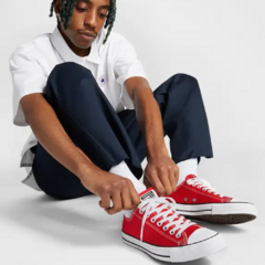 Chuck Taylor All Star Cano Baixo Vermelho