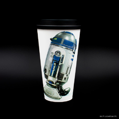 Vaso Tapa Café - The Mandalorian - Grogu & R2-D2 - Knowhere Trends