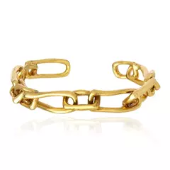 Bracelete Cosmopolitan Ouro Velho - Claudia Arbex