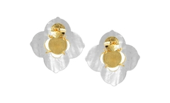 Brinco Flor Madre Perola - Gold Skill - comprar online