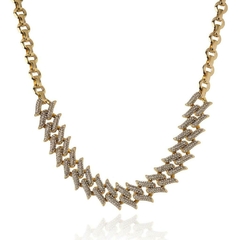 Colar Chain Ouro Vintage