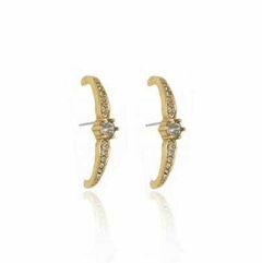 Brinco Earcuff Ouro Velho - Infinity Star - Claudia Arbex