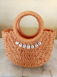 Bolsa Palha Laranja - Carmem & Co