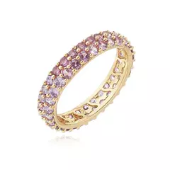 Anel Mix Meta Mauve Ouro - Carmem&Co.