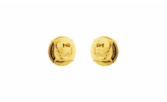 Brinco Cristais Ouro - Kingkey - Gold Skill - comprar online