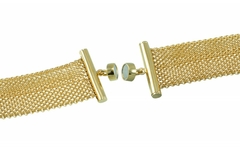 Pulseira Com Pedra Redonda Ouro - Firenze - Gold Skill - comprar online