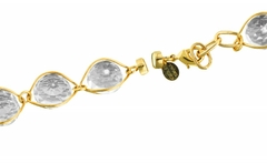 Pulseira Cristal Facetado Ouro - Carlota - Gold Skill - comprar online