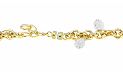 Pulseira Cristais Ouro - Venezza - Gold Skill - comprar online