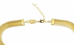 Colar Rabo Rato Largo Ouro - Bromélia - Gold Skill - comprar online