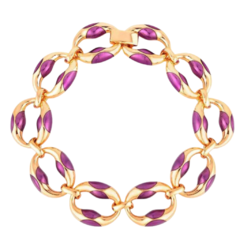 Pulseira Elos Colors Ouro - Elaine Palma