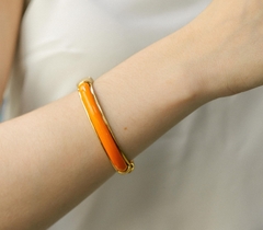 Bracelete Colors Laranja Ouro - loja online