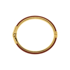 Bracelete Colors Marsala Ouro - comprar online