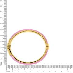 Bracelete Colors Rosa Claro Ouro - comprar online