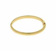 Bracelete Liso M Dourado