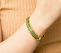 Bracelete Colors Verde Musgo Ouro na internet