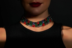 Colar Choker Maxi Riveira Colors - Elaine Palma - comprar online