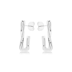 Brinco Ear Hook Detalhado Liso - loja online