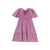 VESTIDO MANGA ESTRELAS LILAS - comprar online