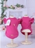 Roupa Pet - Baby Look Pink - Tamanho M